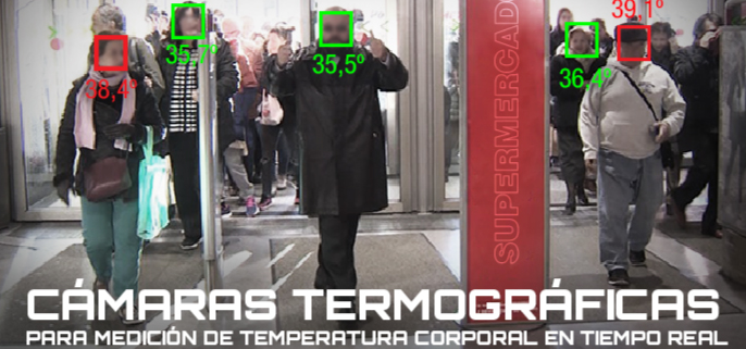 camaras termograficas, camaras medicion temperatura
